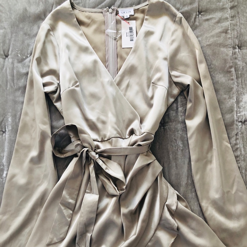 NEW! Silk mini dress